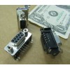 SherrodSurplus 10 Female D-Sub Connectors DE-9 Pin Angle PC Board