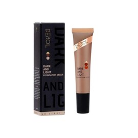 Foundation Mixer,Foundation Adjusting Drops,Color Adjusting Mixer Suitable for Liquid Foundation Mix to Match Your Unique Skin Tone (02# Dark)