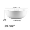 KX-WARE 11-inch Melamine Serving Bowls - Larger Salad Bowls Mixing