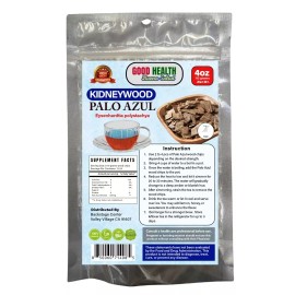 Good Health Buena Salud Palo Azul| Kidneywood |  Infusión de Té Herbal | 100 Natural Premium Wood Chips
