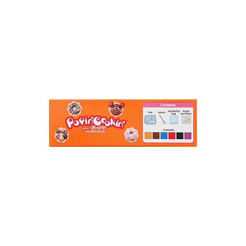 Kracie Popin' Cookin' DIY Candy Donuts Kit, No Bake, 1.4