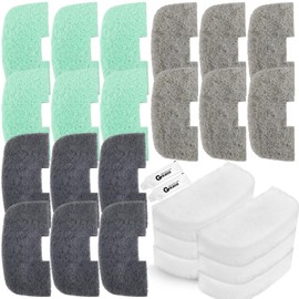 Threlaco 28 Pcs Canister Filter Compatible with Fluval 106/107/206/207, Quick-Clear Water Polishing Pad, Ammonia/Phosphate/Nitrite Remover Pads, Silicone Lube for Replacement Filter Media Kit