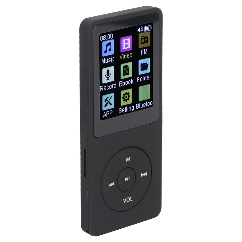 Bluetooth MP3 Player 1.8 Inch Color Display Built in Speaker