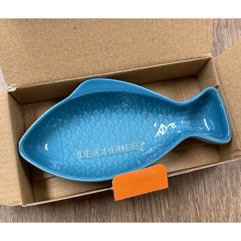 Le Creuset "Caribbean" LE CREUSET 6.5" Small Fish Dish Stoneware