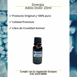 Origen Aceites Esenciales Aceite Esencial Adiós Dolor, 20ml