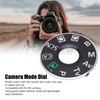 Camera Parts, Camera Function Dial Cover Plate Mode Interface with
