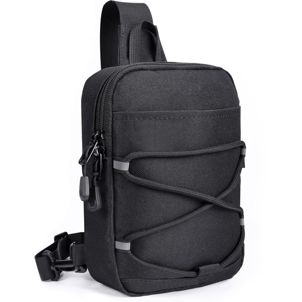 MOZETO Small Sling Bag RFID Blocking Mini Crossbody Bag YKK