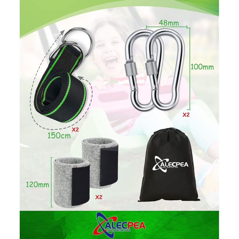 ALECPEA 900 kg Swing Attachment, Hammock Attachment All Inclusive 2