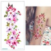QC-2 Lotus Flowers Tattoos Flamingo Fake Tattoos 5 Sheets Set