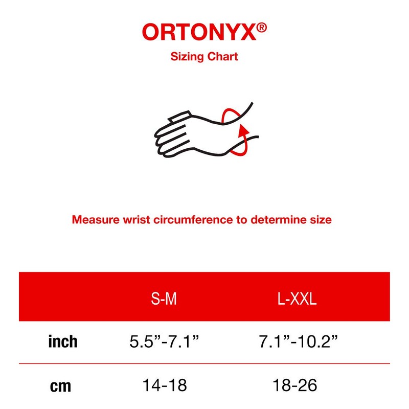 ORTONYX Wrist Support Brace with Splint for Carpal Tunnel Arthritis