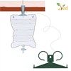 Ved Catheter Bag Hanger, Catheter Night Bag Stand, Plastic Hanger