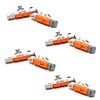 AWE X 4 Pairs 55mm White Cassette Road Brake Pads