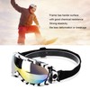 Single Layer Professional Ski Goggles Windproof Outdoor Riding UV Protection