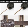 Narwhal 9/16 Inch Cobalt Drill Bits (3 Pack - Industrial