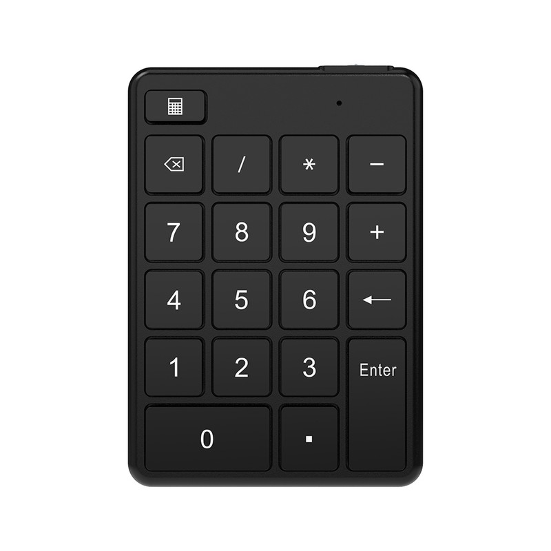 Wireless Numeric Keypad BT5.1 Number Pad 19 Keys Ultra-thin Design