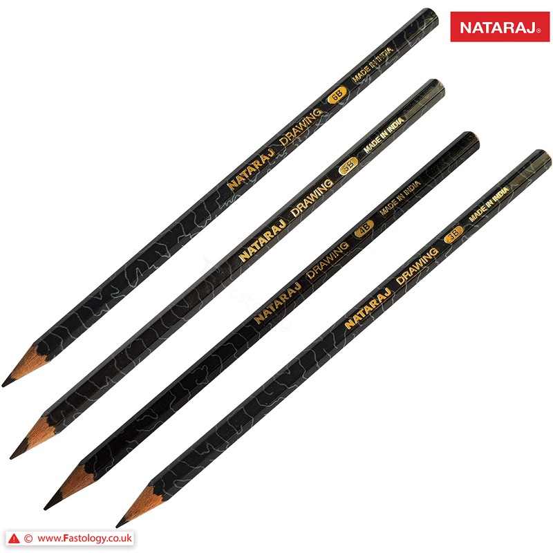 NATARAJ 12 x Grade Pencils Combo Value Pack - B
