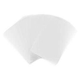 STOBOK 200 Stück Laminierfolien für Heißlaminierfolien, Kunststoff, Laminiergerät, thermische Folie, selbstlaminierend, weiße Vakuumbeutel, Buchstabe A3