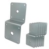 Galvanized Deck Joist Tie Plate, Z Bracket for 2x4 Cross