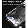Egreat Crystal Gear Shift Knob Cover Trim Compatible with Land