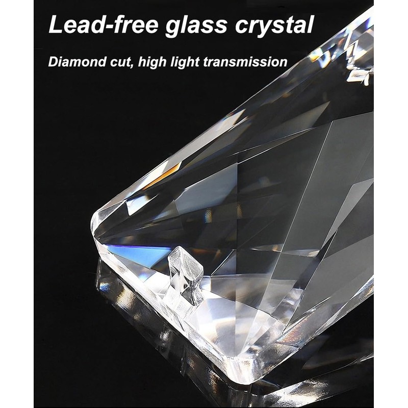 Egreat Crystal Gear Shift Knob Cover Trim Compatible with Land