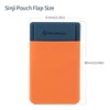 Sinjimoru Smartphone Back Card Holder, Sinji Pouch Flap
