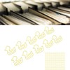 100Pcs Paper Clips Yellow Duck Shape Lightweight Portable Electroplating Process