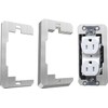 Wall Plate Spacers, 5 Pcs Receptacle Spacers Shims Leveler, Metal
