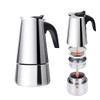 Eagle Beak Design Moka Pot Portable Stainless Steel Coffee Pot