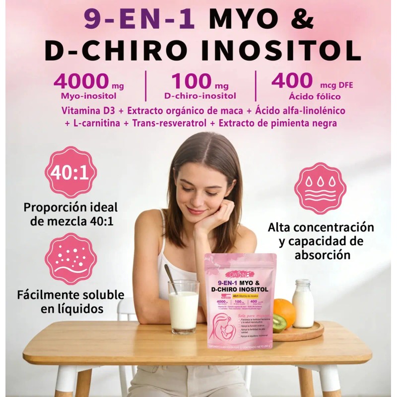 Gwynne Myo Chiro Inositol Polvo 250g