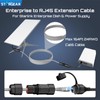 STARGEAR 2 Pack Starlink Ethernet Adapter Cable Enterprise Extension to