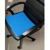 QWORK Gel Seat Cushion, Orthopaedic Gel Cushion, Cool & Breathable