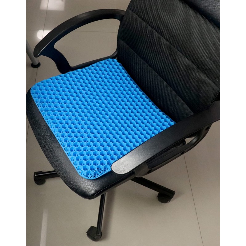 QWORK Gel Seat Cushion, Orthopaedic Gel Cushion, Cool & Breathable
