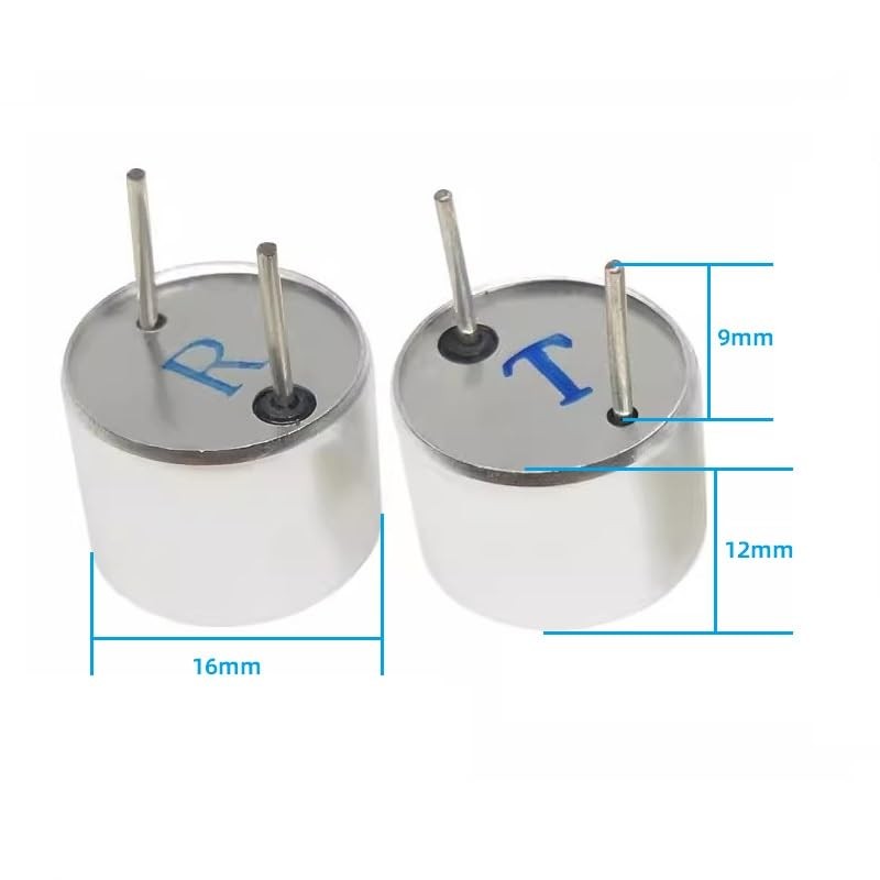 WWZMDiB 22Pcs TCT40-16R/T 16mm Ultrasonic Transceiver Probe Set（11 Transmitters +