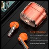 Bluetooth Earphones Stereo Noise Reduction Call Low Latency Transparent Cool