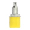 100Pcs Banana Socket M6 4mm Good Transmission Excellent Manufacture Electrical