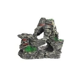 AIMALL Aquarium Rockery Landscaping Cave Mountain View Decoration Ornament Fish Tank AU GS1002