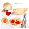 STOBAZA Shell Decorative Serving Plate Natural Shell Design for Home