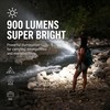 Diamond Ore Keychain Flashlight 900 Lumens Rechargeable Mini LED Flashlight