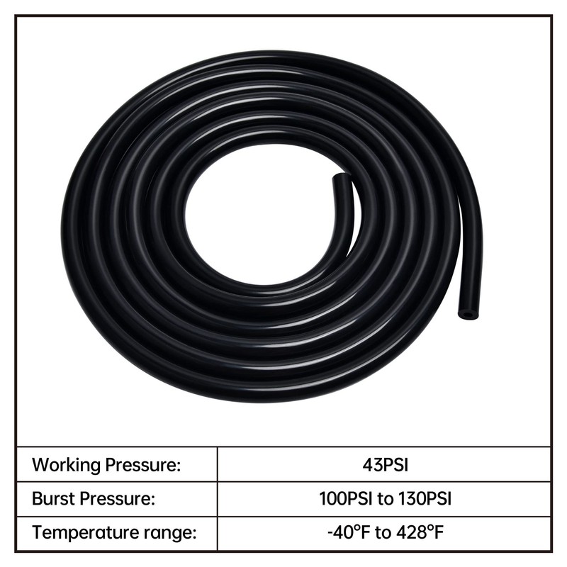 EVIL ENERGY 5/32 Silicone Vacuum Tubing Hose Line 5FT 130PSI