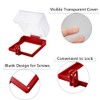 Hdtyyln 1 Pcs Emergency Stop Button Cover, Transparent Stop Button