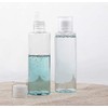 XUMIN 3PCS 250ML 8.8OZ Empty Refillable Clear Plastic Make Up
