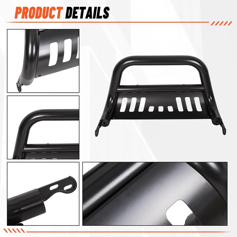 ECOTRIC 3" Bull Bar Compatible with 2005-2007 Pathfinder/ 2005-2015 Xterra/