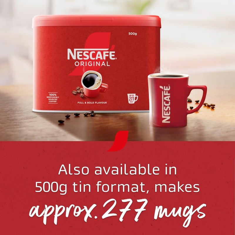 Nescafe Original Individual One Cup Instant Coffee Sachets x 100