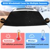 BOGI Windshield Cover for Ice and Snow, Heavy Duty 600D