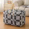 Storage Bags With Zips Moving Bags 84L Large Wardrobe Storage