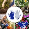 Leather Work Gloves Gardening Breathable Rigger Thorn Proof Palm Building