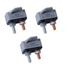 Bumbesti 12-24V 50Amp Resettable Stud Type Circuit Breaker Fuse Holder