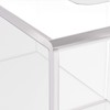 HIIMIEI Acrylic Tissue Box Cover Clear Tissue Holder Square Napkin