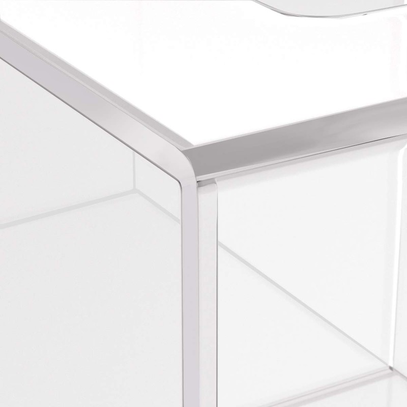 HIIMIEI Acrylic Tissue Box Cover Clear Tissue Holder Square Napkin