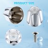 Enhon 3 Piece Shower Knob Replacement Kit Compatible with Price